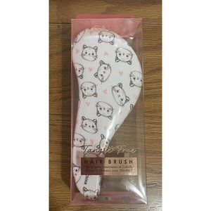 CALA Hair Brush Smile Cat White/Pink Tangle Free Wet or Dry NEW